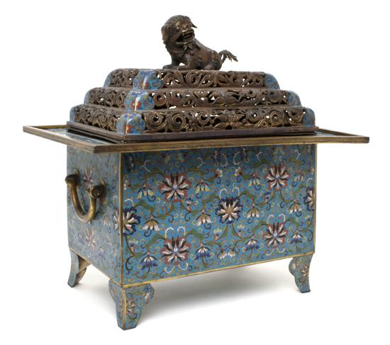 A Chinese Cloisonne Brazier of 1532ff