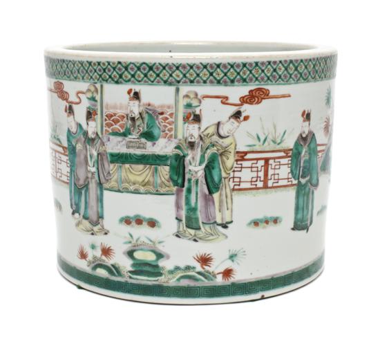 A Chinese Famille Verte Porcelain 153322