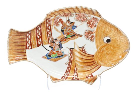 A Japanese Porcelain Platter in 153334