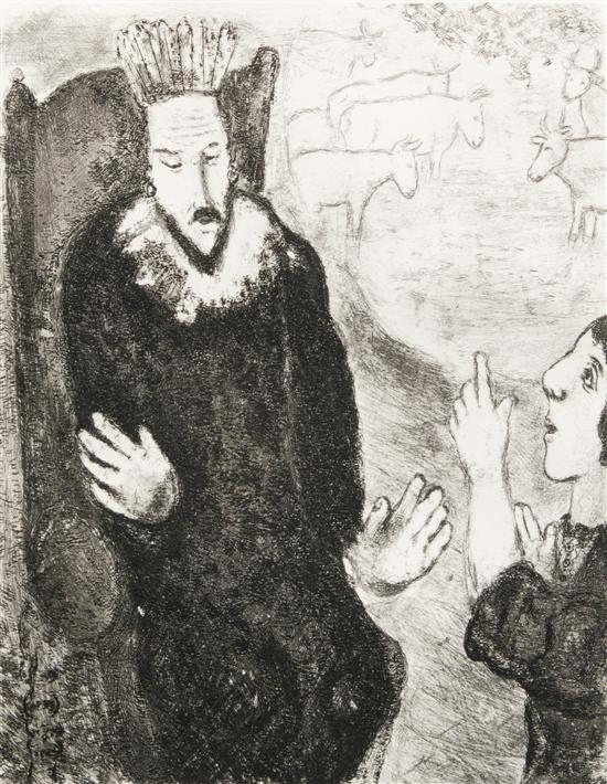 Marc Chagall (Russian 1887-1985) Bible