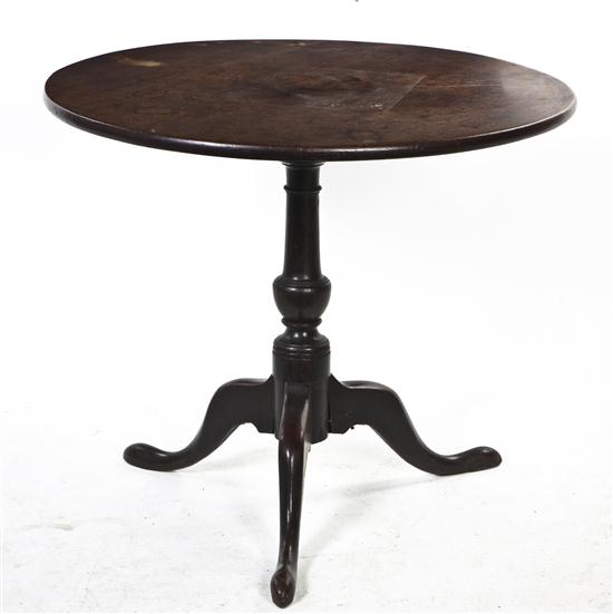 *An English Oak Occasional Table the