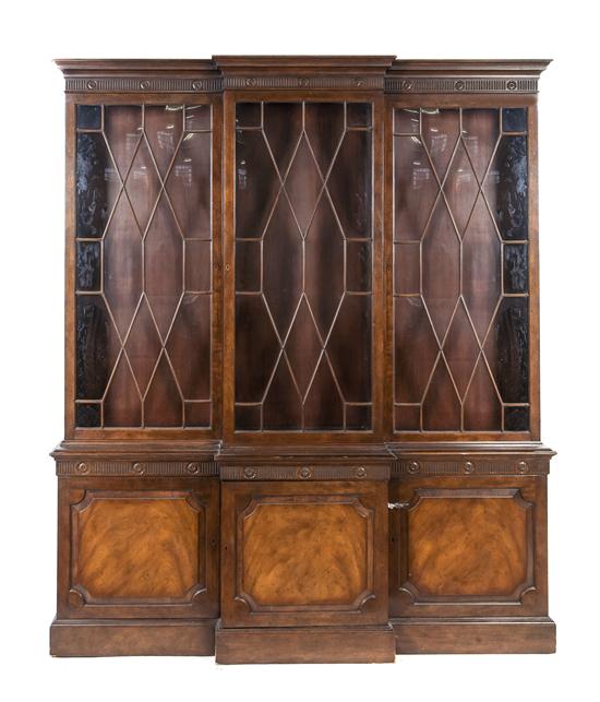  A Regency Style Breakfront Bookcase 153429