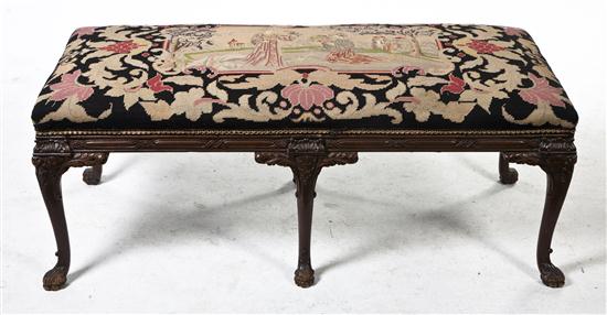  A Chippendale Style Bench having 153421