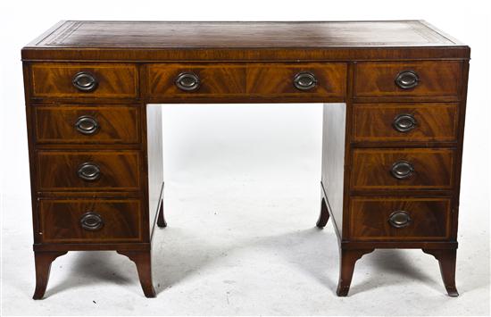  A George II Style Mahogany Desk 15342f