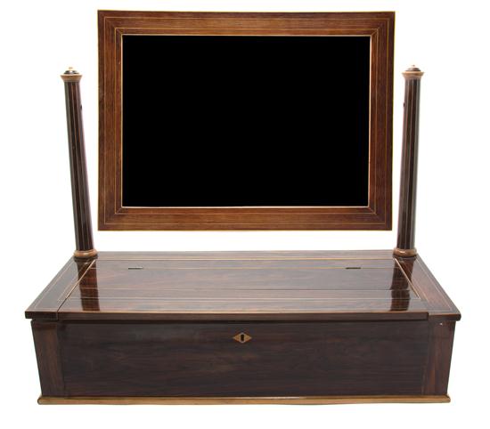 A Continental Inlaid Dressing Stand 15343d