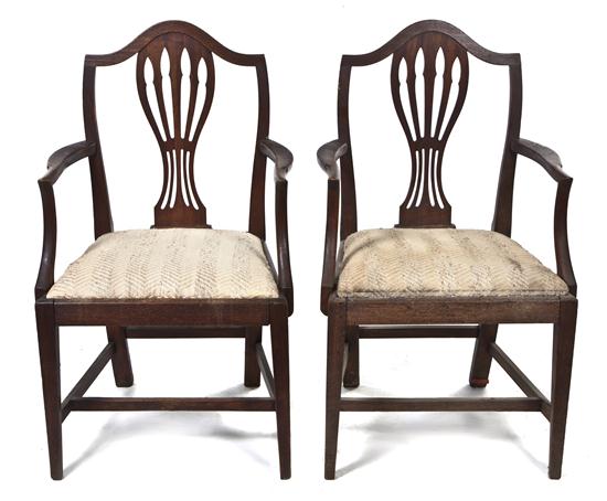  A Pair of Sheraton Style Mahogany 153434