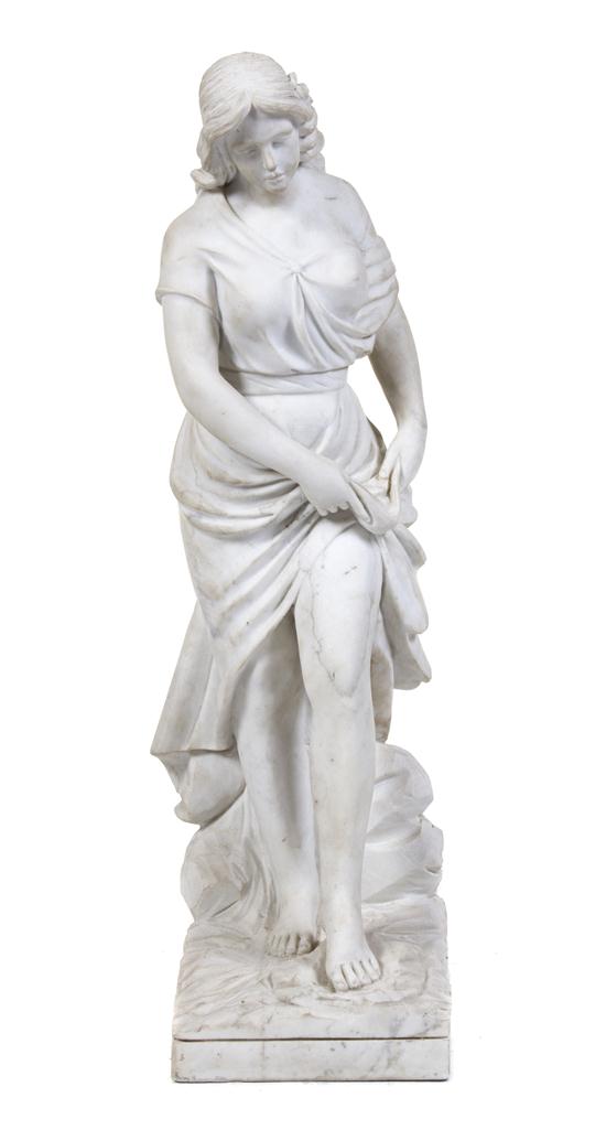 An Italian Marble Figure depicting