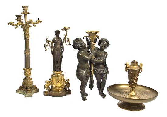 A Collection of Bronze and Gilt 1534c4