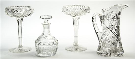  A Collection of Cut Glass Table 1534f9