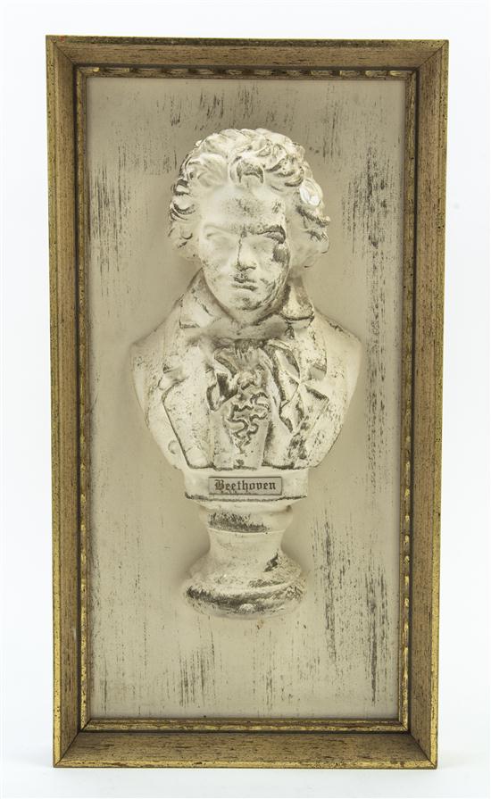 *A Plaster Plaque depicting the