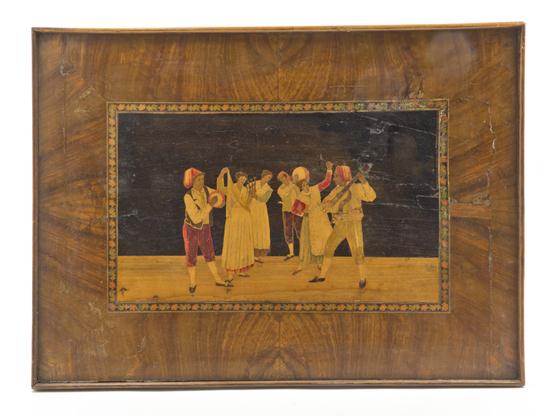 *A Continental Marquetry Panel