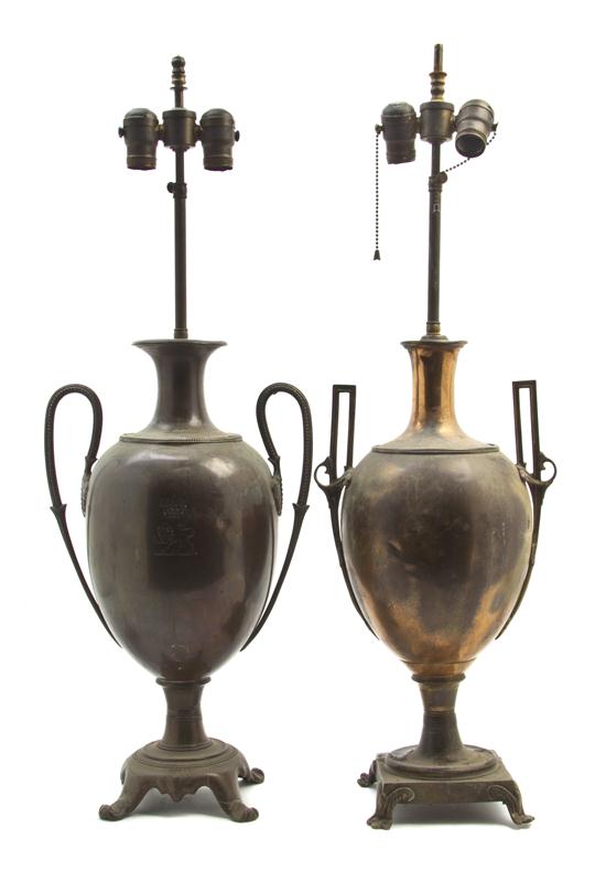  A Near Pair of English Coppered 153522