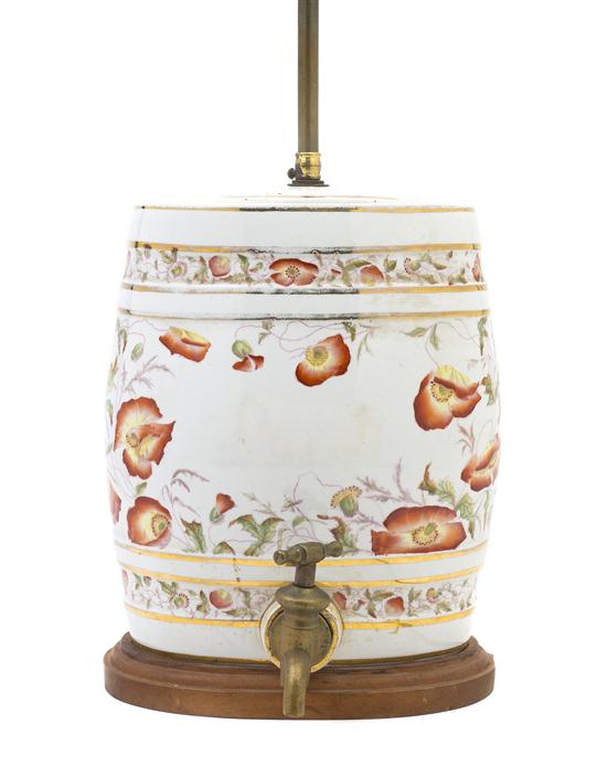  An English Ceramic Liquor Dispenser 153525