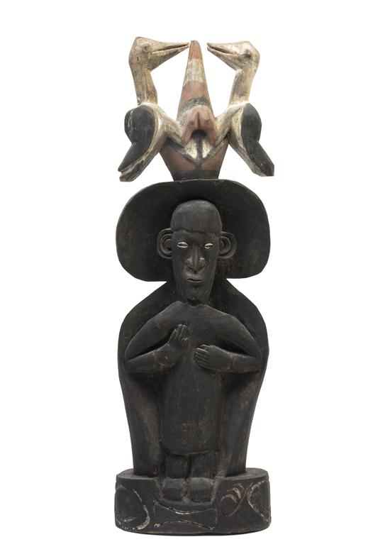 A Carved Wood Figure New Guinea 153570