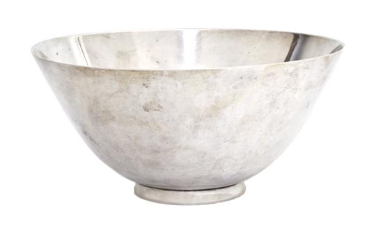 *An American Sterling Silver Bowl