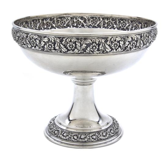  An American Sterling Silver Compote 150efb