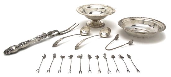 A Group of American Sterling Silver