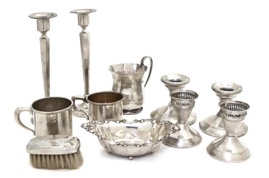 *A Group of American Sterling Silver
