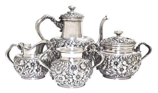 An American Sterling Silver Tea Service