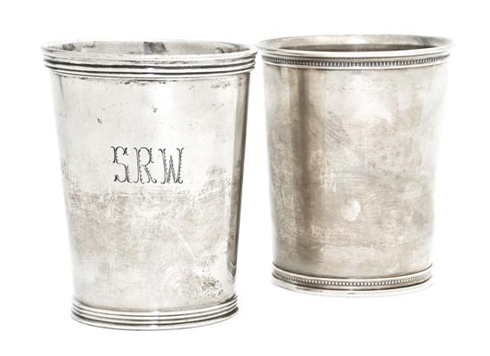 Two American Sterling Silver Julep 150f33