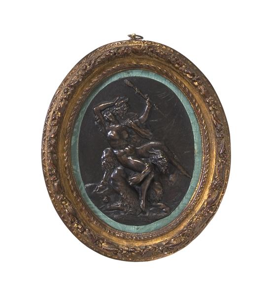 A Continental Bronze Plaque of 150f58