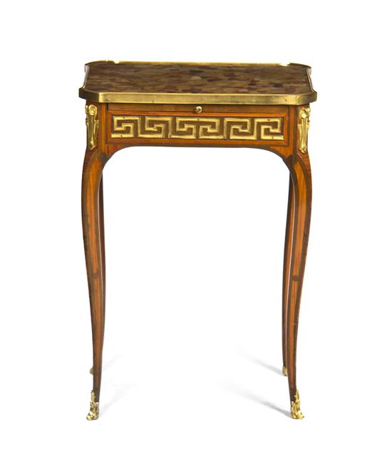 A Louis XVI Style Tulipwood and