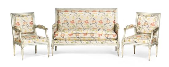 A Louis XVI Style Painted Parlor 150f98