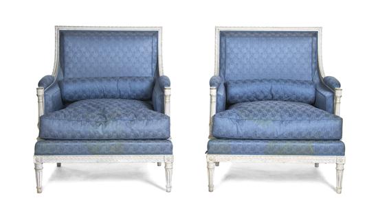 A Pair of Louis XVI Style Painted 150fb2