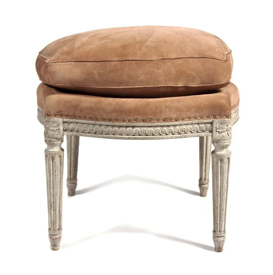 A Louis XVI Style Tabouret having 150fbc