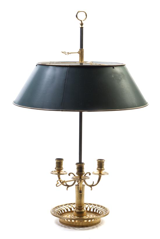 An Empire Style Gilt Bronze Three Light 150fdc