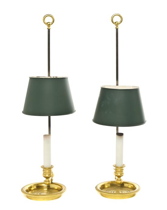 A Pair of Empire Style Candlesticks 150fdd