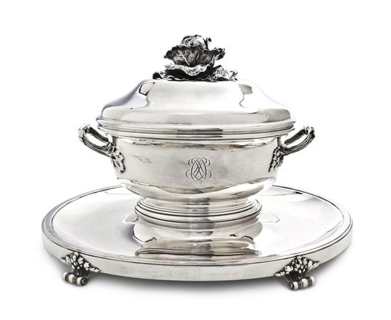 A French Silver Covered Tureen 151033