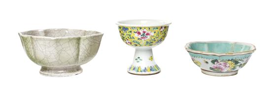 A Chinese Porcelain Coupe decorated