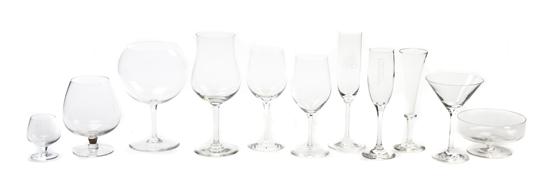 A Collection of Glass Stemware 1510eb