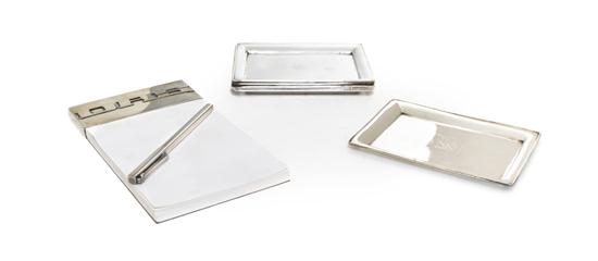 An American Sterling Silver Notepad