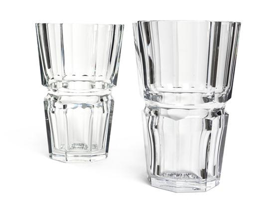 A Pair of Baccarat Glass Vases 1510f8