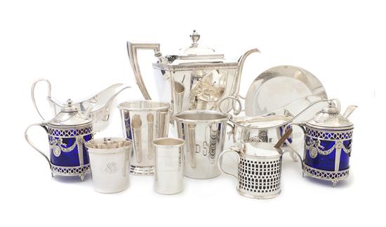 A Collection of Silverplate Serving 15110c