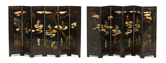 A Pair of Chinese Lacquered and 15113d