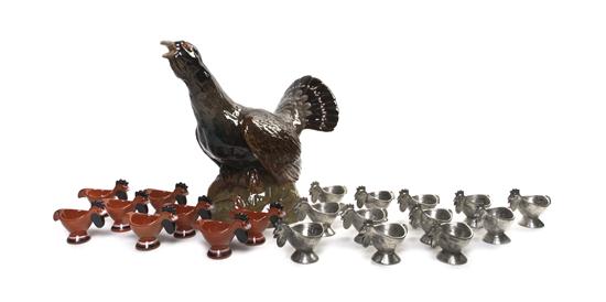 A Collection of Twenty Egg Cups