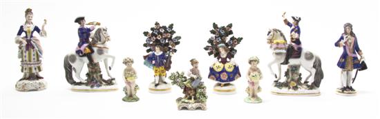 A Collection of Continental Porcelain 151198