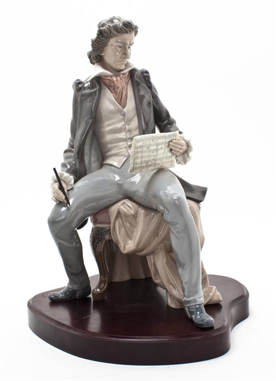 A Lladro Porcelain Figure Beethoven 1511a7