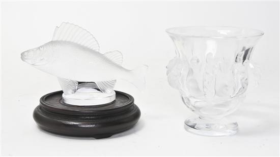 A Lalique Molded and Frosted Glass