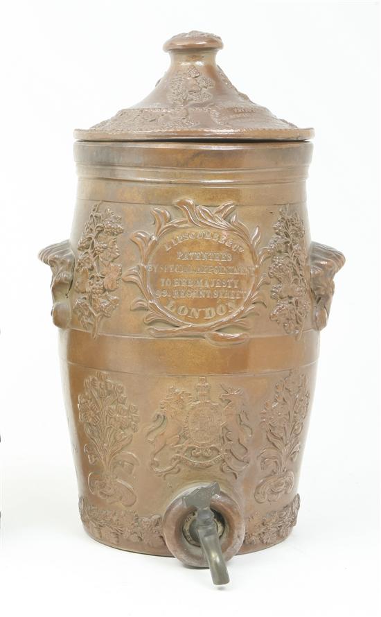 An English Ceramic Dispenser Lipscoumb 1511af