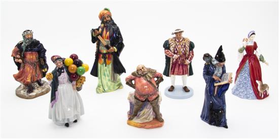 *A Collection of Royal Doulton Figures