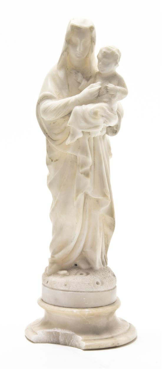  An Italian Alabaster Figural Group 151217