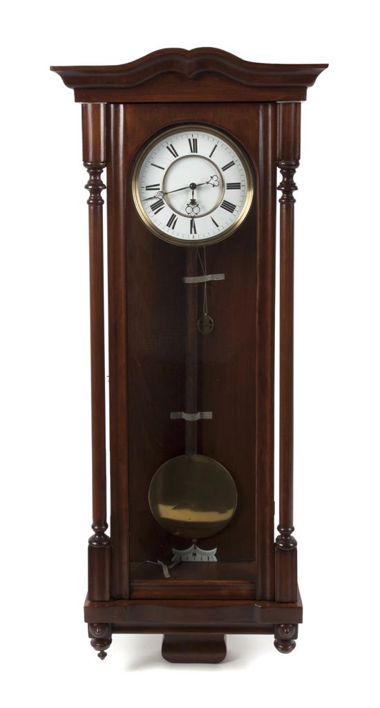 A Vienna Walnut Regulator Clock 151228
