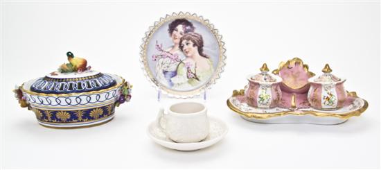 A Collection of Continental Porcelain 15124d