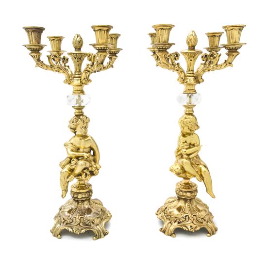  A Pair of Louis XV Style Brass 15124f