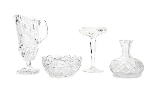  A Collection of Cut Glass Articles 151269