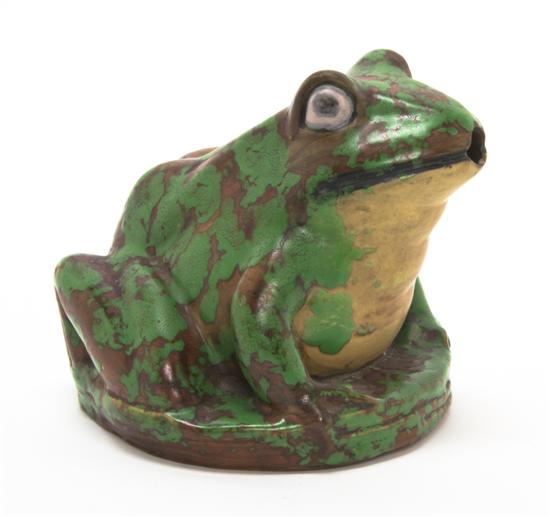 A Weller Coppertone Frog realistically